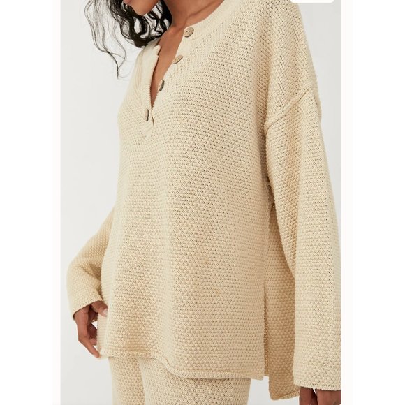 Free People Hailee Sweater Set - Au Lait - Picture 8 of 8